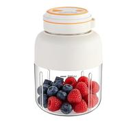 Portable Juice Blender, 1300ml Compact Lightweight Cordless Rechargeable Device | Portable Juice Machine, For Travel Camping Hiking Gym Kitchen Home Indoor Outdoor Food Fruit