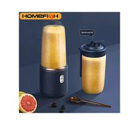 Portable Juicer Blender 400ml Electric Fruit Juicer USB Charging Lemon Orange Fruit Juicing Cup Smoothie Blender Machine 2cups