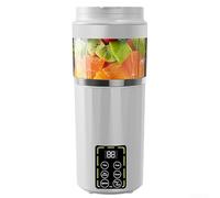Portable Juicer Blender 460ml USB Rechargeable 21000 RPM(white)