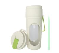 Portable Juicer Cup - 400ml Cordless Blender Bottle, 150W Rechargeable Smoothie Maker with BPA-Free Tritan Cup, One-Button Operation for Fruits & Ice (Green)