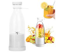 Portable Juicer,Portable Juicer Blender Bottle 350ml Electric Mini Juice Maker with 6 Blades,Portables Personal Blender with USB for Fruits,Shakes, Smoothie,Perfect for Home Office,Outdoors (1PC)