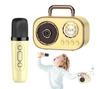 Portable Karaoke Machine,Karaoke Machine for Kids | Wireless Speaker with Microphone | Rechargeable Audio Supplies with Long Life Battery for Home, Dining Room, Cafes, Subtraction