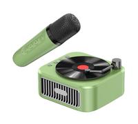 Portable Karaoke Machine - Small Karaoke Machine with Microphone - Retro Handheld Music Player Portable Singing Toy for Party