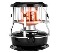 Portable Kerosene Heater & Stove, 9000 BTU, 2-in-1 Non-Electric Heater for Indoor Use, Camping, Emergency, Cooking, 21Hrs, 4.5L, Ideal for Hunting & Ice Fishing