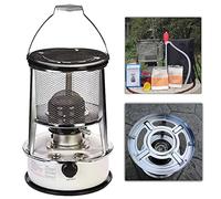 Portable Kerosene Stove Smoke-Free Paraffin Heater Adjustable Firepower for Tents Efficient 2-in-1 Space Heating