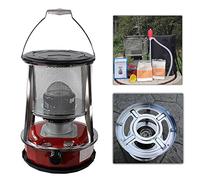 Portable Kerosene Stove Smoke-Free Paraffin Heater Adjustable Firepower for Tents Efficient 2-in-1 Space Heating