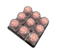 Portable Keyboard Fidget Toy with Chain Silent Clicker for Stress Relief and Concentration