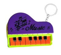 Portable Keyboard Instrument Keychain, Piano Key Ring | Piano Toy Keyboard Ornament Keychain - Electronic Keyboard Pendant c