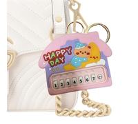 Portable Keyboard Instrument Keychain, Small Piano Charm Keychains | Creative Electronic Keyboard Keychain Bag Pendant,Small Music Electronic Keyboard Keychain Av