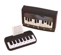 Portable Keyboard Piano - Small Educational Piano Toy 15 Keys Musical Instrument for Beginners | Fun Music Learning 3 6 Year Old Boys Girls Preschool Education Devel