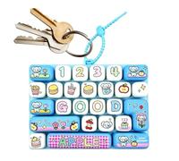 Portable Keyboard Toy Twenty Six Keys Silent Relaxing Pendant Finger Click