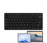 Portable Keyboard: USB external keyboard with thin cable, full portable keyboard | Silent input, discreet keys, compact and ergonomic layout, plug-euges keyboard and Play Daire free.It is
