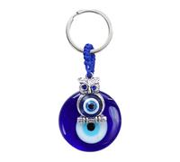 Portable Keychain - Sparkly Keychain for Women | Evil Eyes Keychain | Portable Keychains | Durable Blue Eyes Keychain with Bright Color and Smooth Surface, Owl, Fare riferimento alla descrizione