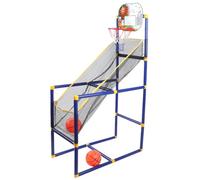 Portable Kids Arcade Basketball Game Set - Basketball Stand, Net, Hoop, Backboard, Pump - Mini Basketball Outdoor Indoor Sports Game Set for 3+ Years - Easy to Assemble