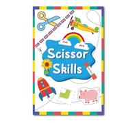 Portable Kids Craft Scissor Skills Development with Patterns for Home & School Kids Scissor Skills Practice Book
