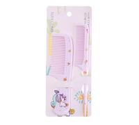 Portable Kids Hair Comb Set Parting Comb Detangling Comb Teasing Combs 2Pieces Hair Styling Comb Set For Women Girls