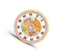Portable Kids Timers With Rotating Rainbows Visual Display Simple Quiet Time Management Device For Homework Cooking Fitness Kitchen Quiet Countdowns Timers