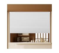 Portable Kitchen Sliding Hatch Door, Pull-Down Invisible Partition Folding Gate, No Drill Temporary Cabinet Door for Pass-Through and Dining Use, 130x70cm