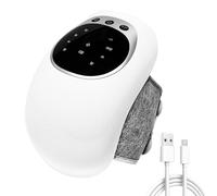 Portable Knee Massager, Wrap Style, 15.6x15.8x24.4cm, Vibration Knee Heating Pad, Warmers Wrap, Gentle Care, Ideal for Seniors, Home, Travel