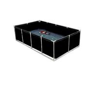 Portable Koi Holding Tank - Steel Fish Pond with Drain Valve, Durable PVC Pool for Garden and Aquaculture, Ideal for Fish Culture and Aquatic Plant Growth