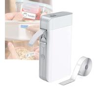 Portable Label Printer, Label Maker, APP Control + USB Charge, Easy to Carry/One Click Control, Label Specifications: 30x12 Mm, Light Weight:220 G, for Labeling, Clothing,A