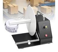 Portable Label Rewinding Machine, 1-11 Speed Adjustment, Prevents Displacement, for Batch Printing & Processing Labels