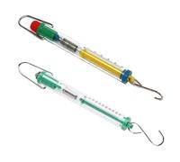 Portable Labs Force Meter Spring Scale Capacity 5N 500gm Labeled for Experiment Science Force Meter Spring