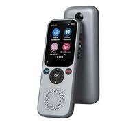 Portable Language Translator Real-Time Two-Way Translating Device Efficient Multilingual Communication for Travelers Grey
