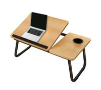 Portable Lap Desk for Laptop, Foldable Bed Tray Table, Adjustable Standing Desk for Home Office, Lightweight and Compact, Ideal for Work and Study on Couch or Bed