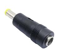 Portable Laptop Charger Adapter 5.5x2.1mm to 5.0x3.0mm Charging Converter Head Power Converter Adapter Black