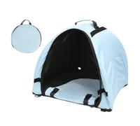 Portable Laptop Privacy Hood, Sun Protection Cover, 19.09x16.93in Foldable Work Shade System, Compact Outdoor Device Viewing Enclosure, Productivity Gear for Cafes Airports Beaches Outdoor Work