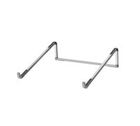 Portable Laptop Riser - Compact Folding Tablet Stand, Durable Alloy Notebook Holder, Height Angle Adjustable Desk Stand 11-17 Inch Devices | Slim Travel-Friendly Computer Mount Accessory