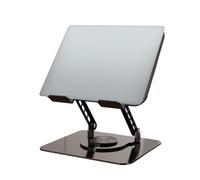 Portable Laptop Stand Adjustable Monitor Riser for PC Lightweight & Foldable Computer Holder for Travel Study & Work Perfect for On the Go Use