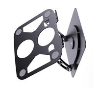 Portable Laptop Stand With 360°Rotating Base Adjustable Heights And Angles Notebook Metal Mount For Comfort Viewing Cooling