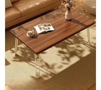 Portable Laptop Table,Compact Folding Computer Desk,Ideal For Small Spaces,Suitable For Work,reading,dining,writing,or Watching Movies In Bed Or On The Couch(Black Walnut,31.5x19.7in)