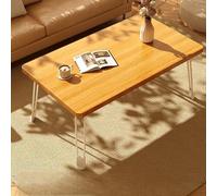 Portable Laptop Table,Compact Folding Computer Desk,Ideal For Small Spaces,Suitable For Work,reading,dining,writing,or Watching Movies In Bed Or On The Couch(Light Walnut,23.6x15.7in)