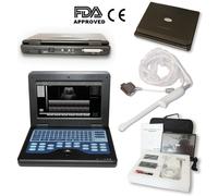 Portable laptop ultrasound scanner 4 probes convex/linear/transvaginal optional