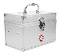 Portable Large Metal First Aid Box for Household Medicine Storage