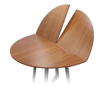 Portable Large Round Folding Table Top 55-71in - Teak Yellow Table Extender for Indoor/Outdoor Use No Legs Lightweight & Easy to Store Perfect for Gatherings & Events