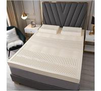 Portable Latex Mattress CoverSoft Breathable Pressure Relieving 5cm/7.5cm/10cm Thickness Inner Cover 150x200cm & 180x200cm Sizes Ideal for Comfort & Support
