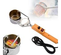 Portable Lead Melting Pot with Adjustable Temperature 150-450℃, 3000g Capacity for Efficient Metal Casting and Soldering