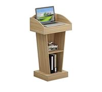 Portable Lectern Podium Stand - Presentation and Reading Desk for Classroom, Church, and Speech Use