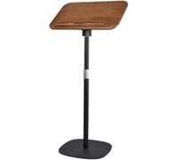 Portable Lectern Stand, Easy Assembly Floor Standing Desk with Inclined Reading Surface for Public Speaking and Presentations