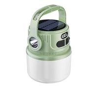 Portable LED Camping Lantern - Rechargeable Solar Camping Lantern, Waterproof Light | Outdoor Flashlight with Multiple Lighting Modes, Light Lamp with Rechargeable