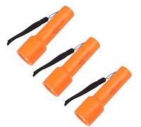 Portable LED Diving Flashlight Torch IPX8 Waterproof 200M Range 10M Underwater Diving Fishing Camping Scuba Lante (3 Pack)