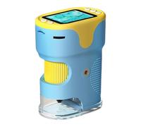 Portable LED Light Microscope Featuring Large Screen & 32G Memory Compact Handheld for Students & Researcher Research