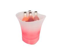 Portable Led Speaker Ice Bucket - Chill Ice Bucket For Wine, Soda, Drinks With Built In Wireless Speaker - Portable Speakers Wireless, With Stereo Sound, Colorful Flashing Lights For Outdoor, Home, Be