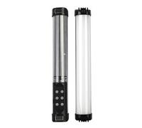 Portable LED Video Light, RGB Handheld Photography Lamp Dimmable LED Light with 49 RGB Modes, 3 Music Rhythms for Vlogging, Streaming, Photography, 2700-7500K Color Temperature