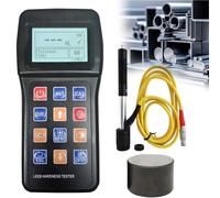 Portable Leeb Hardness Tester -, 170 to 960,Hardness Testing Equipment Kit with Test Block, Copper, 7-in-1 HL, HV, HB, HRC, HRB, HRA, HS