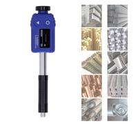 Portable Leeb Hardness Tester with 360° Display, ±6HL Accuracy, 7 Units for Metal Detection